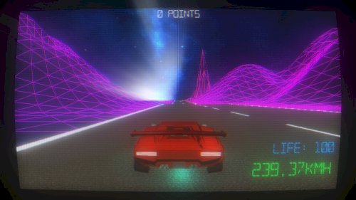 Screenshot of Synthwave Dream '85