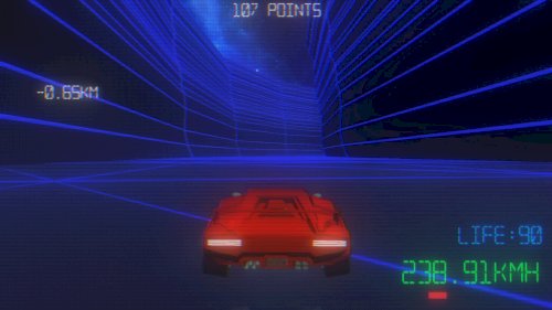 Screenshot of Synthwave Dream '85