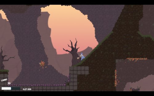 Screenshot of Dustforce