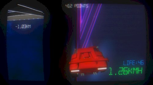 Screenshot of Synthwave Dream '85