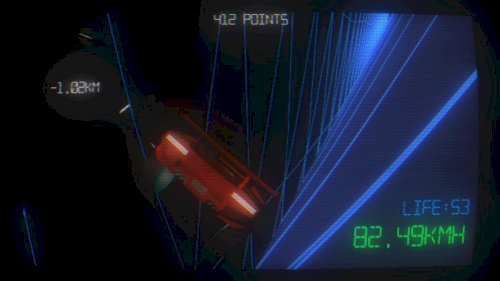 Screenshot of Synthwave Dream '85