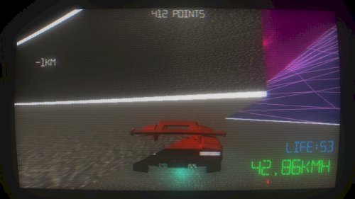 Screenshot of Synthwave Dream '85