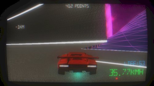 Screenshot of Synthwave Dream '85