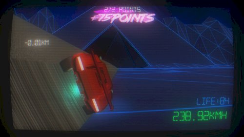 Screenshot of Synthwave Dream '85