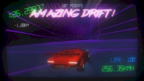 Screenshot of Synthwave Dream '85