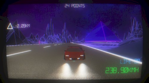 Screenshot of Synthwave Dream '85