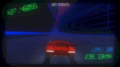 Screenshot of Synthwave Dream '85