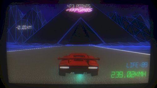 Screenshot of Synthwave Dream '85