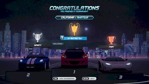 Screenshot of Horizon Chase Turbo