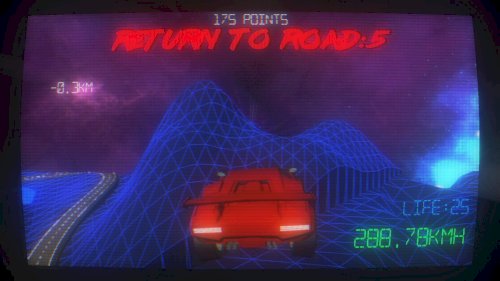 Screenshot of Synthwave Dream '85