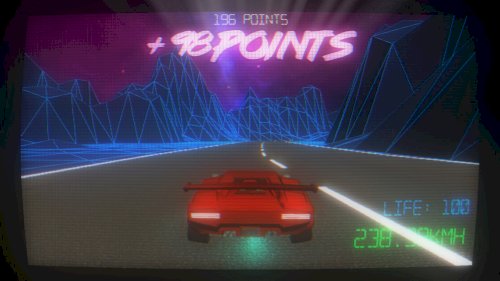 Screenshot of Synthwave Dream '85