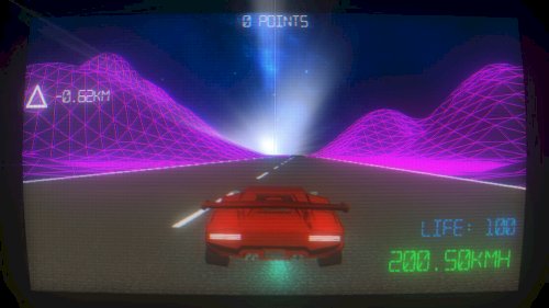 Screenshot of Synthwave Dream '85