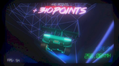 Screenshot of Synthwave Dream '85