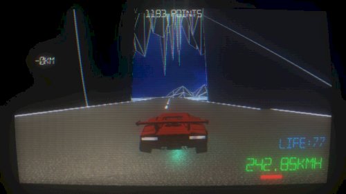 Screenshot of Synthwave Dream '85