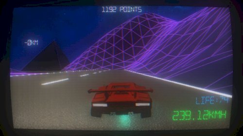 Screenshot of Synthwave Dream '85