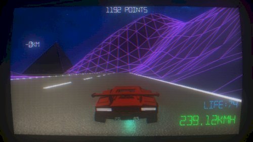 Screenshot of Synthwave Dream '85