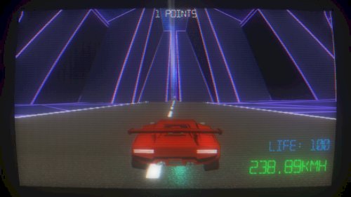 Screenshot of Synthwave Dream '85