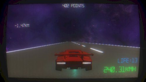 Screenshot of Synthwave Dream '85