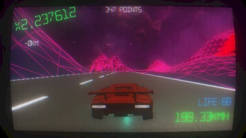 Screenshot of Synthwave Dream '85