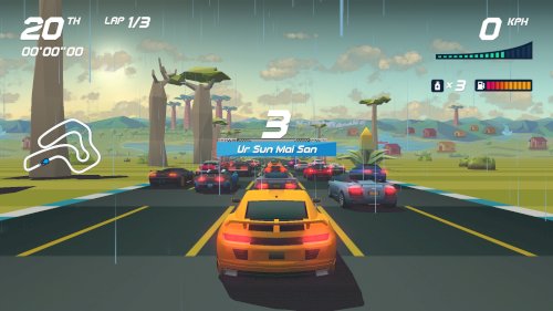 Screenshot of Horizon Chase Turbo