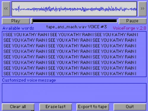 Screenshot of Kathy Rain