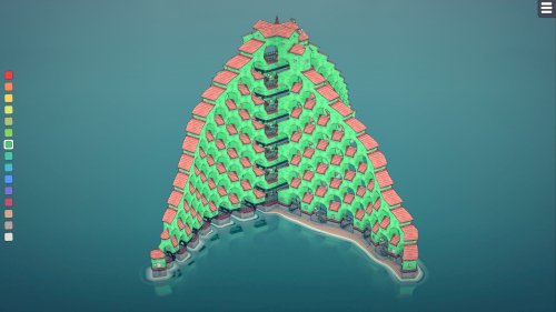 Screenshot of Townscaper