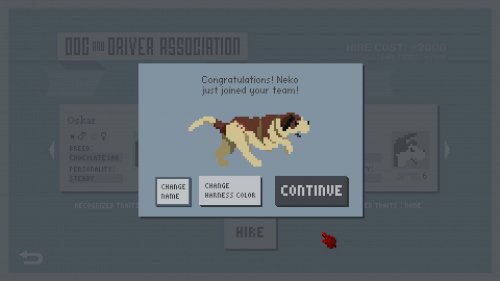 Screenshot of Dog Sled Saga