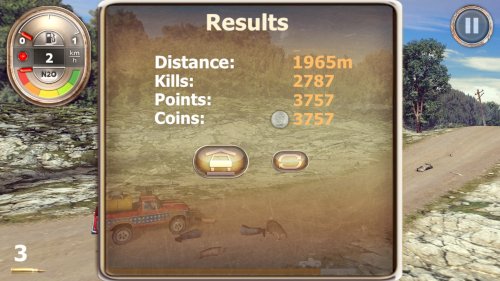 Screenshot of Zombie Derby