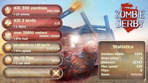 Screenshot of Zombie Derby