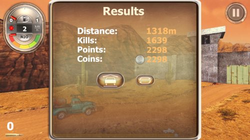 Screenshot of Zombie Derby