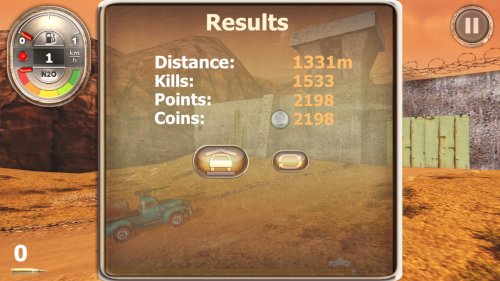 Screenshot of Zombie Derby