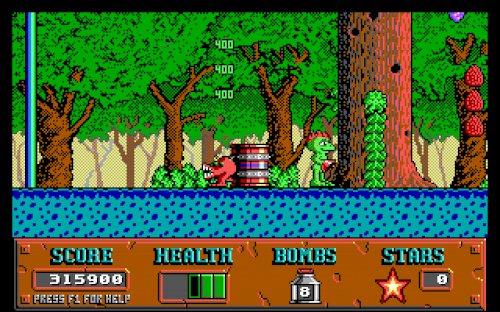 Screenshot of Cosmo's Cosmic Adventure