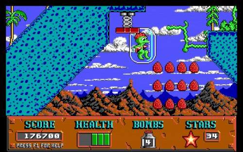 Screenshot of Cosmo's Cosmic Adventure