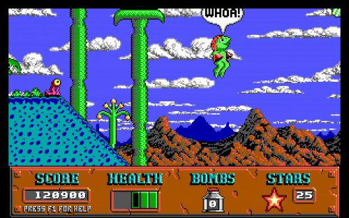 Screenshot of Cosmo's Cosmic Adventure