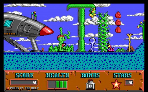 Screenshot of Cosmo's Cosmic Adventure