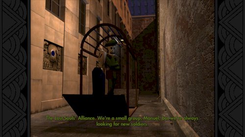 Screenshot of Grim Fandango Remastered