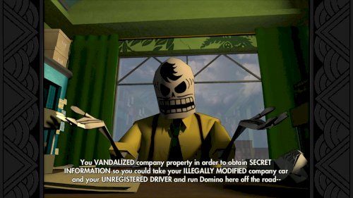 Screenshot of Grim Fandango Remastered