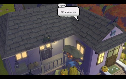 Screenshot of Costume Quest