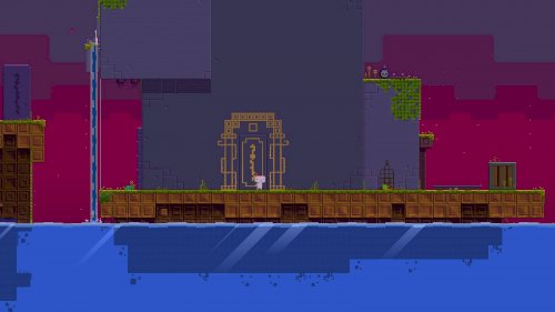 Screenshot of FEZ