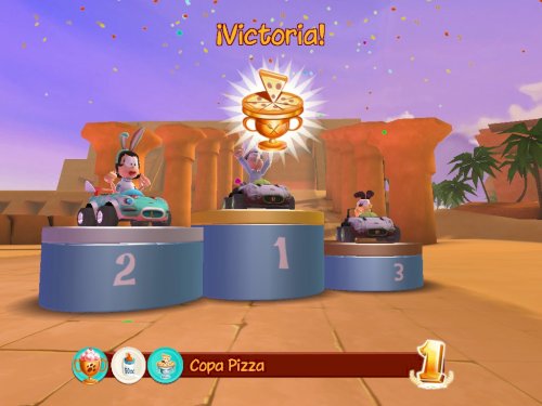 Screenshot of Garfield Kart