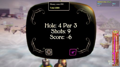 Screenshot of Vertiginous Golf