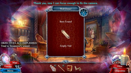 Screenshot of Scarlett Mysteries: Cursed Child