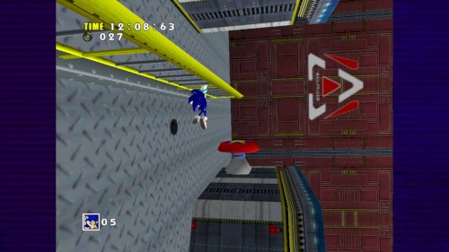 Screenshot of Sonic Adventure DX