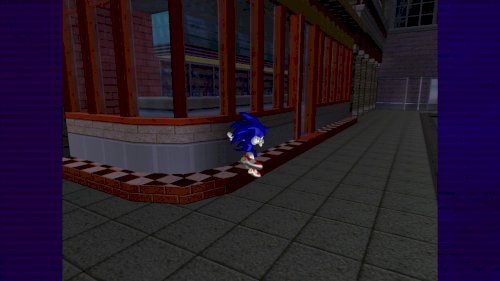 Screenshot of Sonic Adventure DX