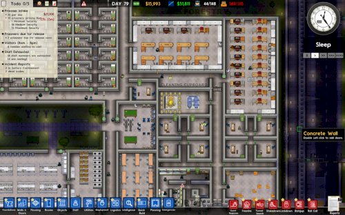 Screenshot of Prison Architect