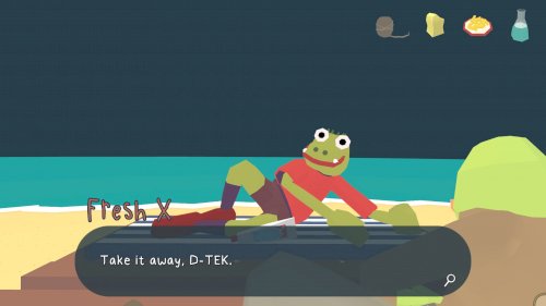 Screenshot of Frog Detective 1: The Haunted Island