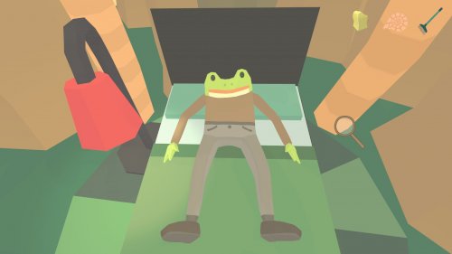 Screenshot of Frog Detective 1: The Haunted Island