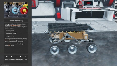 Screenshot of Rover Mechanic Simulator