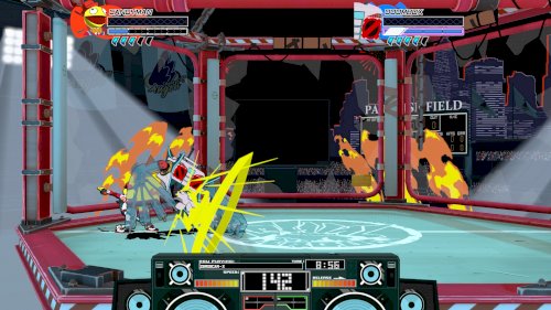 Screenshot of Lethal League Blaze