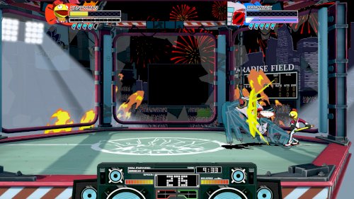 Screenshot of Lethal League Blaze